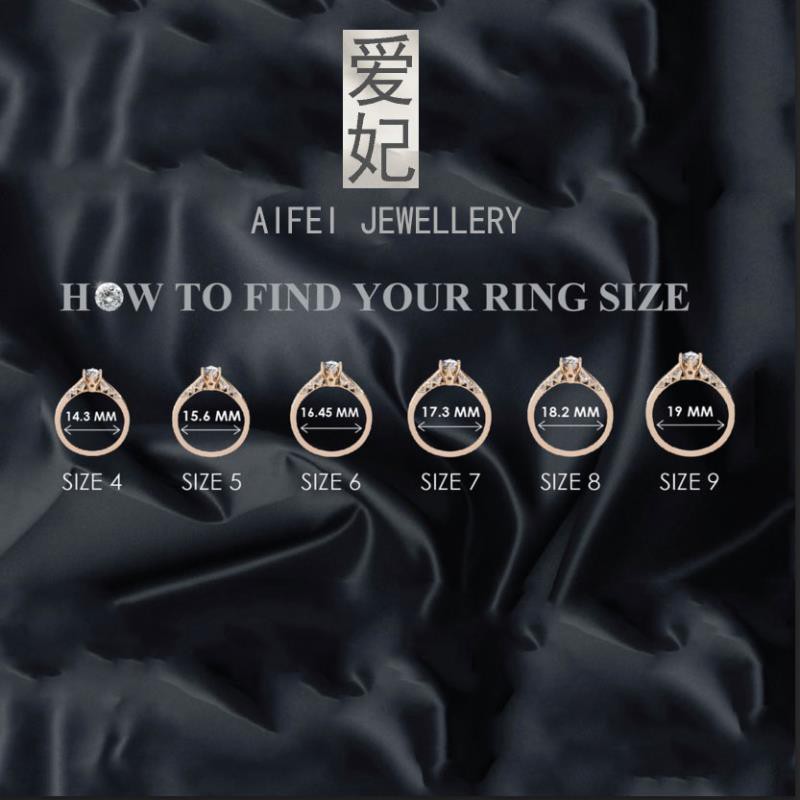 Nhẫn đeo tay bạc sterling 925 đính kim cương điêu khắc họa tiết cho nữ R799