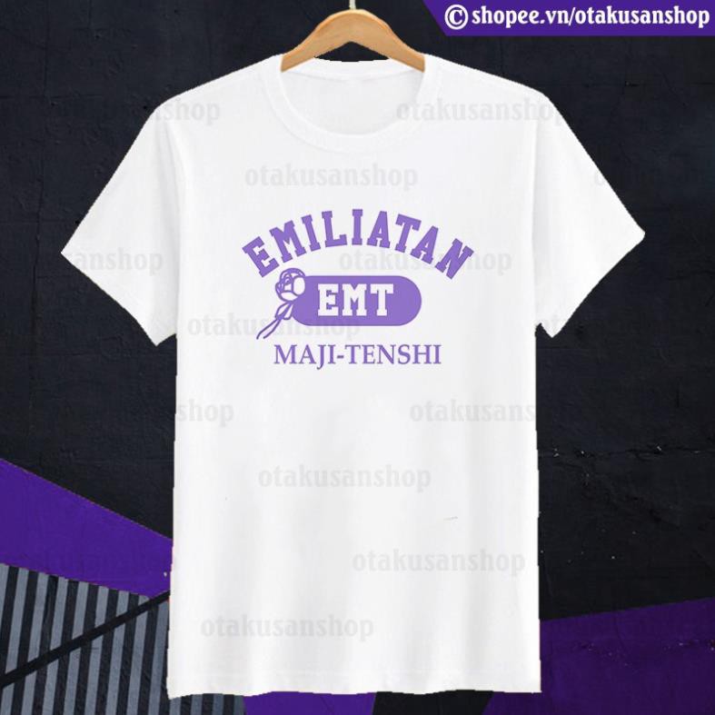 Áo thun Re:Zero Emilia ngắn tay