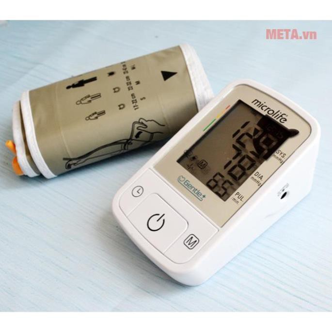 MÁY ĐO HUYẾT ÁP BẮP TAY MICROLIFE BP A2 BASIC -  BẢO HÀNH 5 NĂM