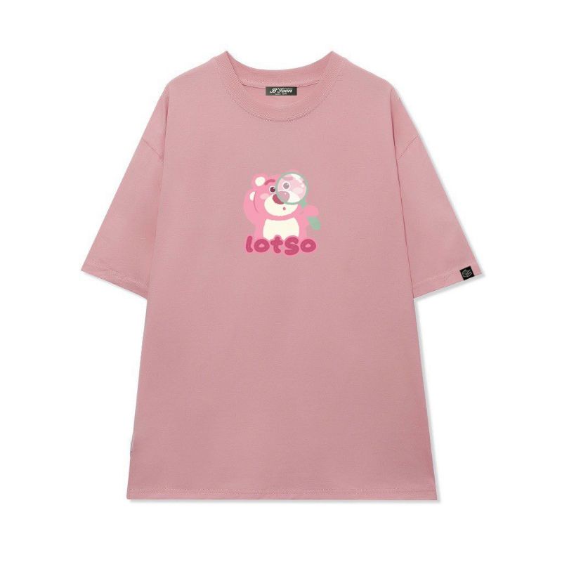 Áo thun táy lỡCó size Full màugấu Lotso