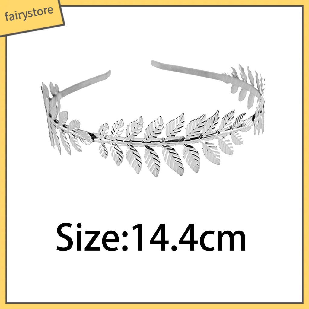 Băng đô cài tóc hình chiếc lá thời trang sang trọng cho nữ