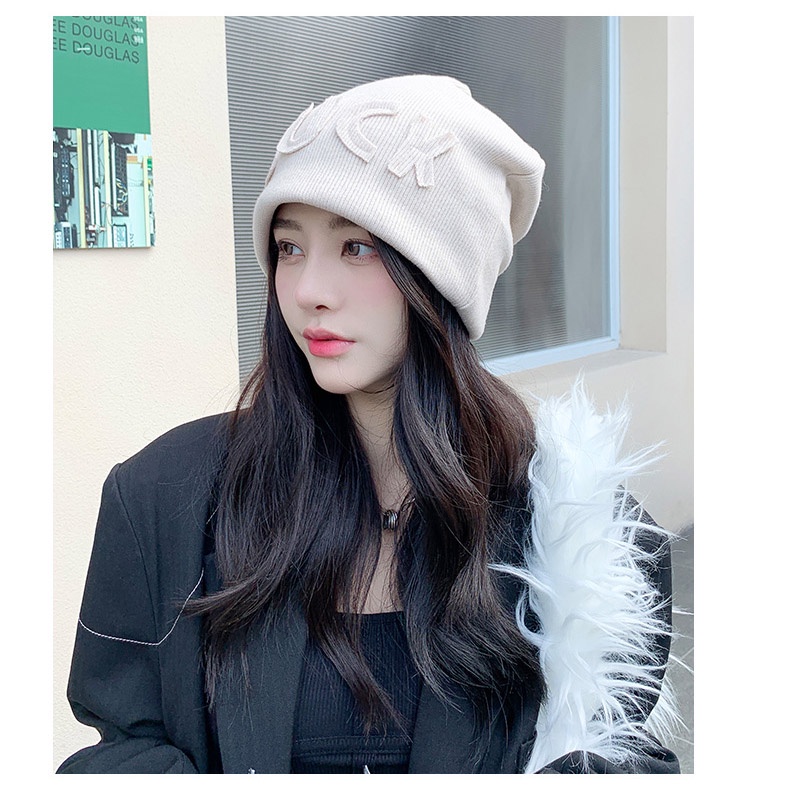 Nón Len Nam Nữ LUCK Thời Trang Mũ Len Korea Phong Cách