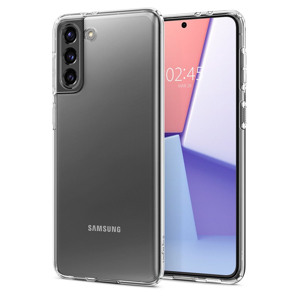 Ốp lưng Samsung Galaxy S21 Plus / S21 Ultra Spigen Crystal Flex Chất liêu TPU trong suốt