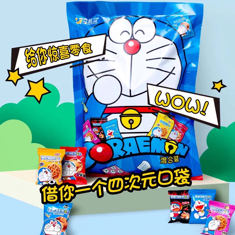 BỊCH SNACK SIÊU TO KHỔNG LỒ DORAEMON