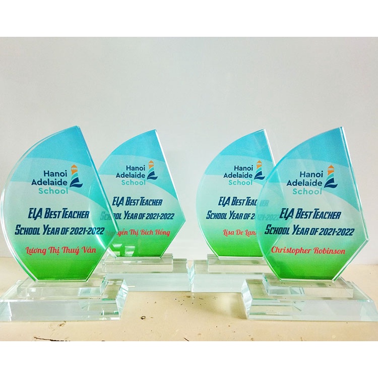 [In nội dung free] Cúp pha lê cánh buồm to ✅ Kỷ niệm chương - bilưu ểu trưng pha lê - cúp trao giải thể thao giá tốt