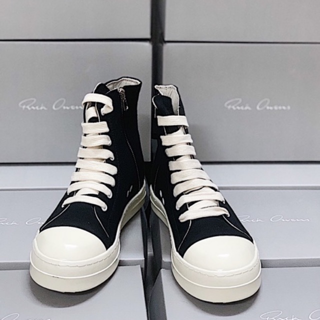 [Ảnh shop tự chụp] Giày Rick Owen cao cổ full box | BigBuy360 - bigbuy360.vn