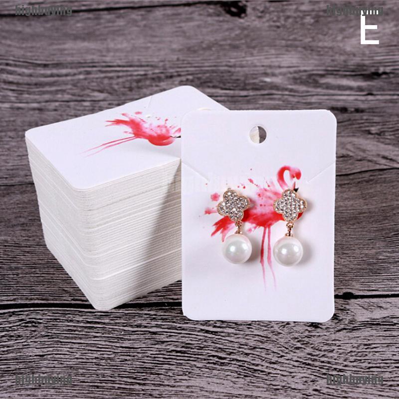 Set 100 Tấm Thẻ Trưng Bày Trang Sức Tiện Lợi