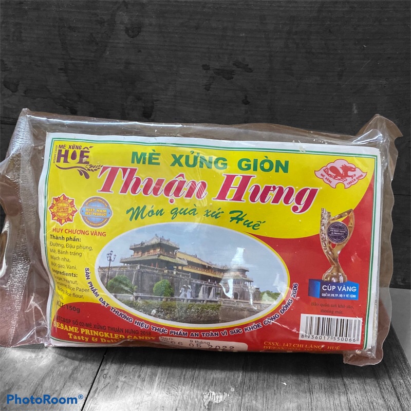 Mè xững giòn Thuận Hưng 150g/goi