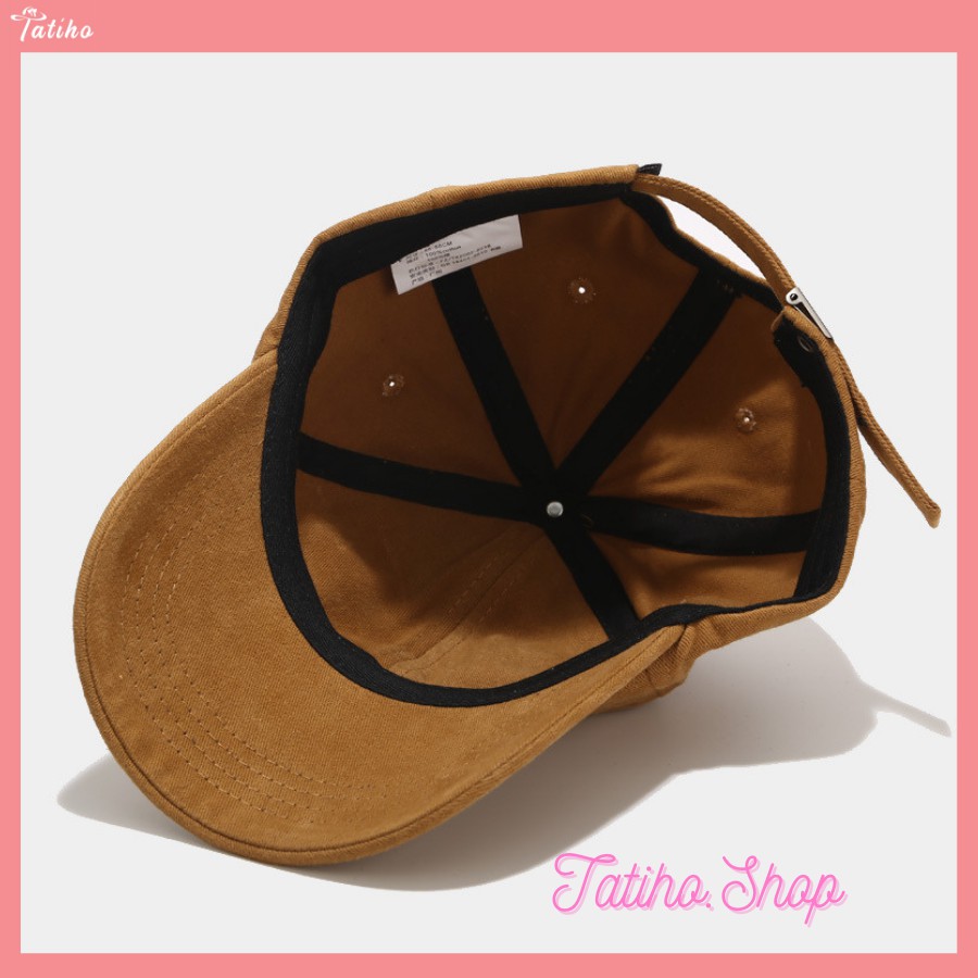 [Hàng Xịn,Giá Tốt] Mũ Lưỡi Trai (Nón Kết) Unisex Thiêu Logo Cá Mập HAHA - Chất Liệu Cotton - Mã NV022