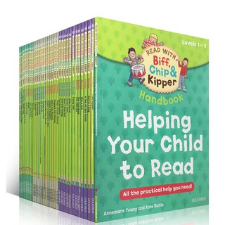 Bộ nhập - mp3 + oxford reading tree level 1-2-3 - read with biff, chip & kipper - trọn bộ 33 cuốn
