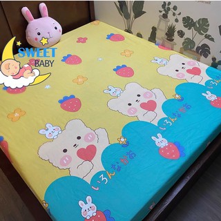 Ga chống thấm cotton cao cấp Muso( Bé tè lau là sạch- nhắn tin chọn mẫu)