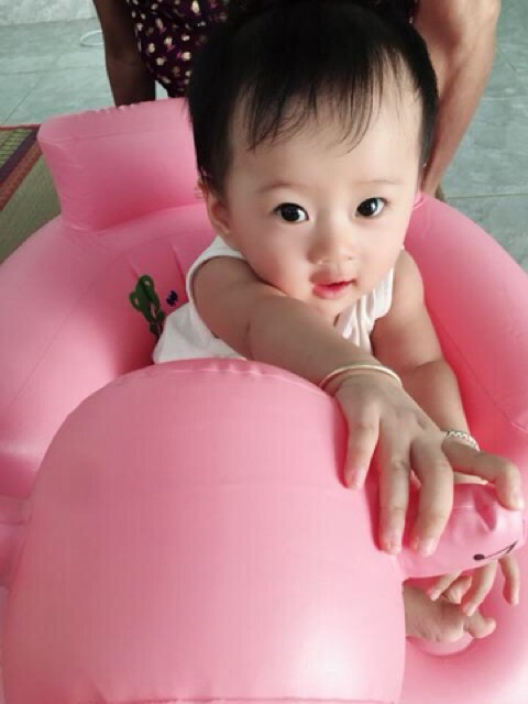 (HÀNG ĐẸP) Ghế hơi tập ngồi cho bé