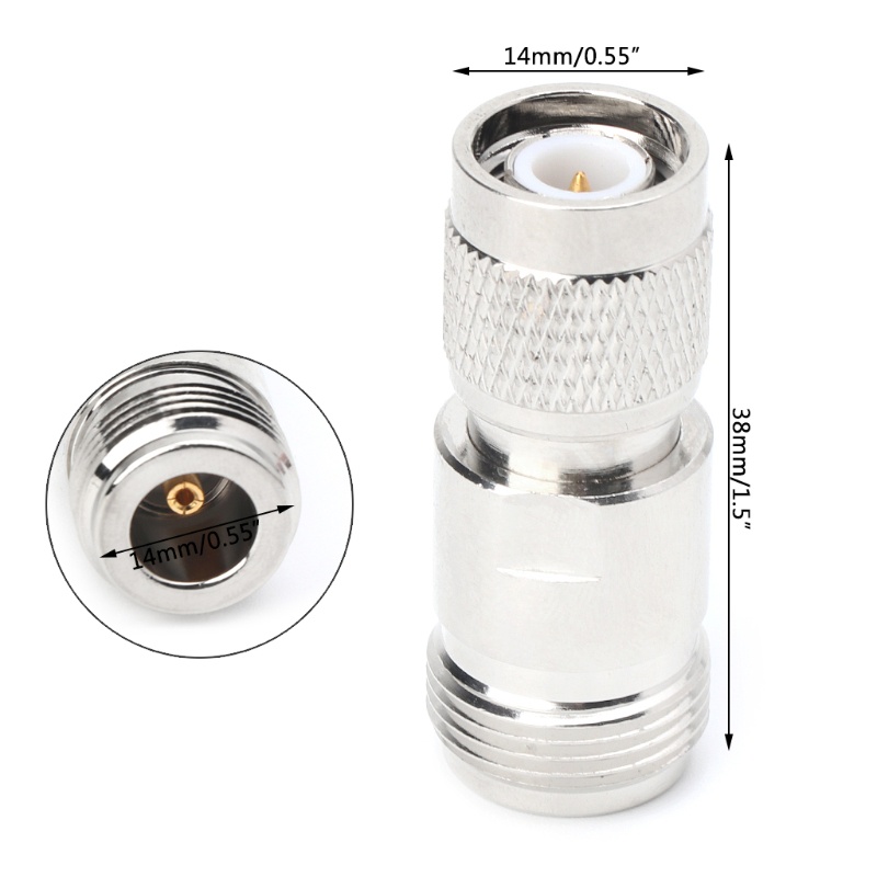 Đầu Nối Đồng Trục RF TNC Male Sang N Female