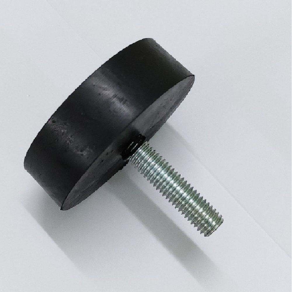 Vít chân đế cao su điều chỉnh chiều cao M10 đường kính đế 70 mm