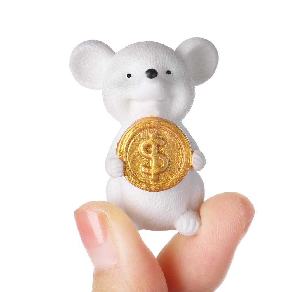 Mô Hình Chú Chuột Hoạt Hình Trang Trí Sân Vườn