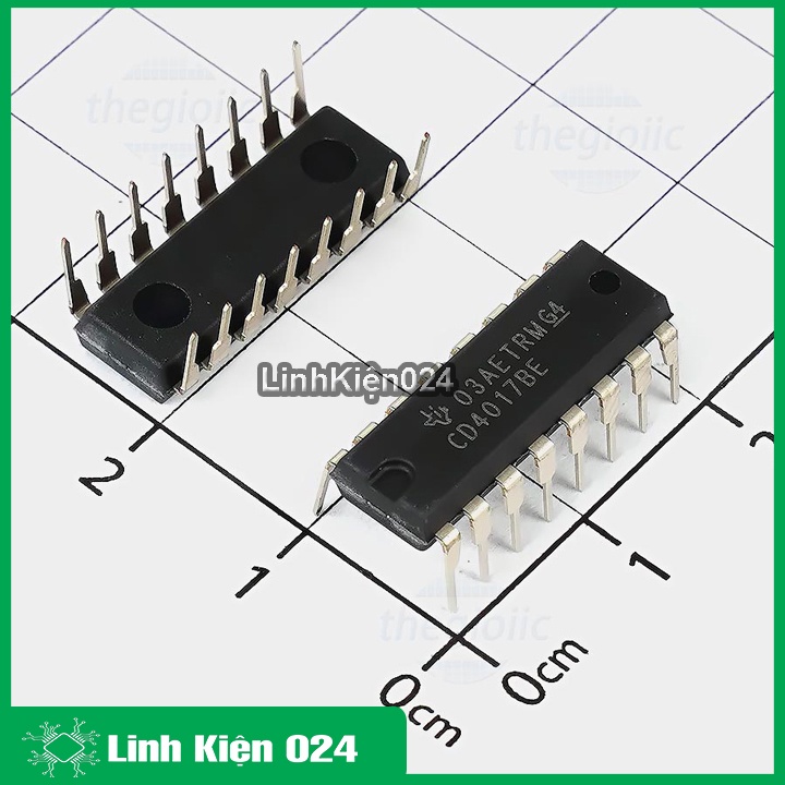 IC Đếm Thập Phân CD4017