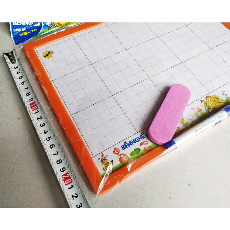 Bảng học sinh 2 mặt, bảng viết phấn, bảng viết bút lông Thiên Long, Thành Danh, WinQ