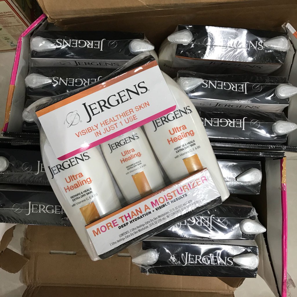 Dưỡng thể Jergens Ultra Healing Extra Dry Skin Moisturizer 621ml | BigBuy360 - bigbuy360.vn