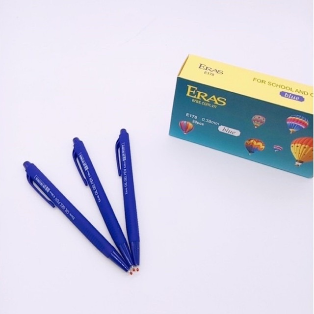 Bút bi 0.38mm 0.5mm thân nhung Eras E178