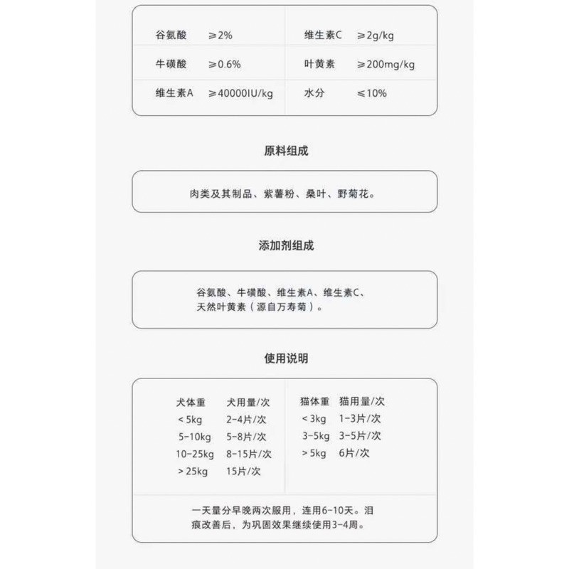 Vitamin chống viêm mắt, chảy nước mắt và đổ ghèn ở chó mèo Nourse 37