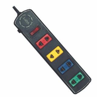 Ổ lioa 4 lỗ cắm có công tắc