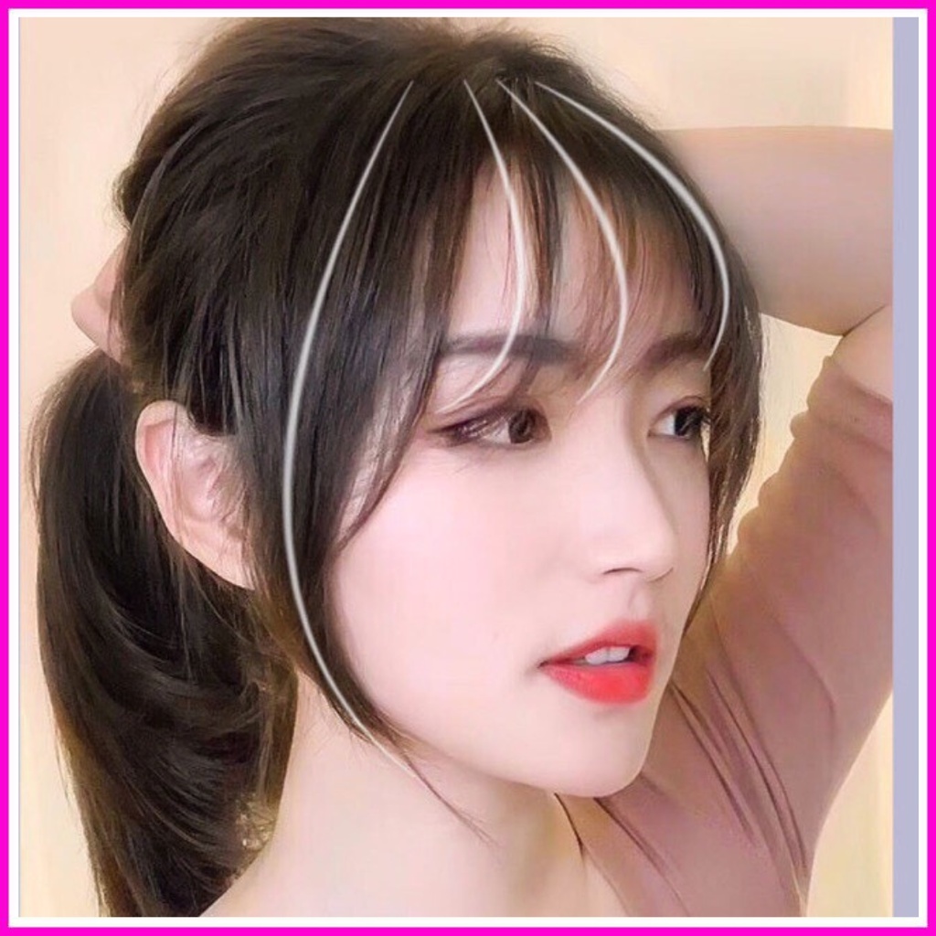 Tóc Mái Giả 🌸FREESHIP🌸 Tóc giả mái thưa Hàn Quốc-MG1
