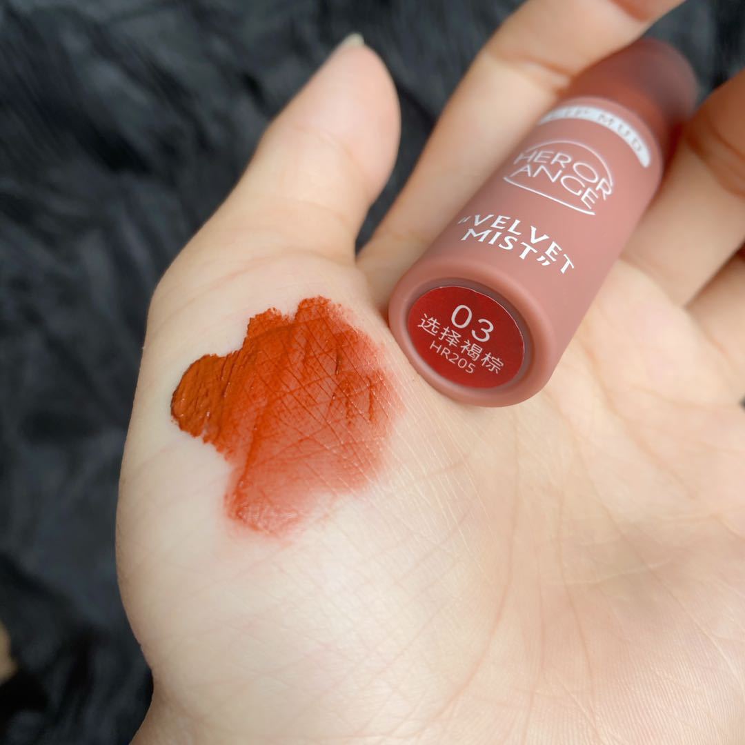 Son Kem Lì Mịn Môi Herorange Air Velvet Lip Gloss Và Phong Cách Grumpy Bear