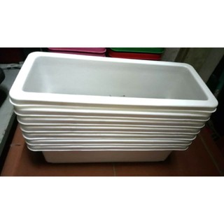- Combo 8 chiếc chậu nhựa chữ nhật thông minh trồng hoa, trồng rau dài 48cm cty chính hãng.