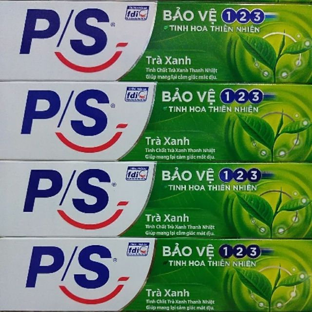 Kem đánh răng P/S trà xanh 190g
