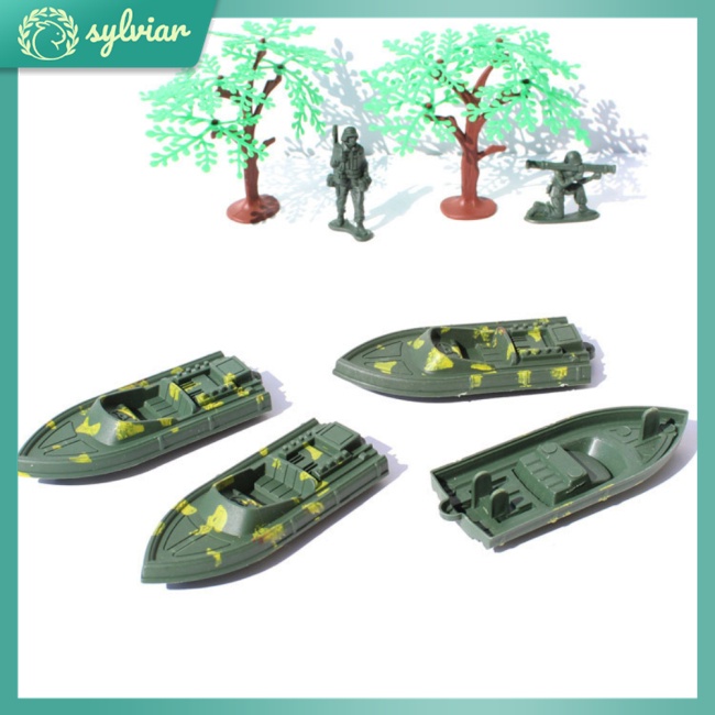 Bộ 337 Mô Hình Người Lính Bằng Nhựa Dùng Trang Trí