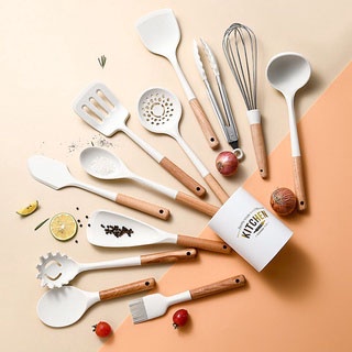 Bộ dụng cụ nấu ăn 9 món bằng silicon cao cấp