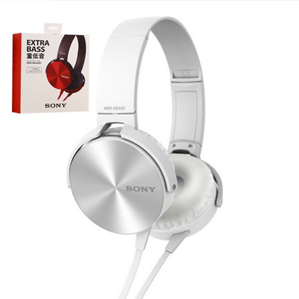 Tai nghe Sony Xb450 cao cấp, Tai nghe trùm đầu có mic dùng nghe nhạc hàng chính hãng bảo hành 2 năm đỏi mới