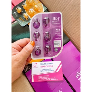Viên Dưỡng Tóc Elip Hair Vitamin (vỉ 6 viên)