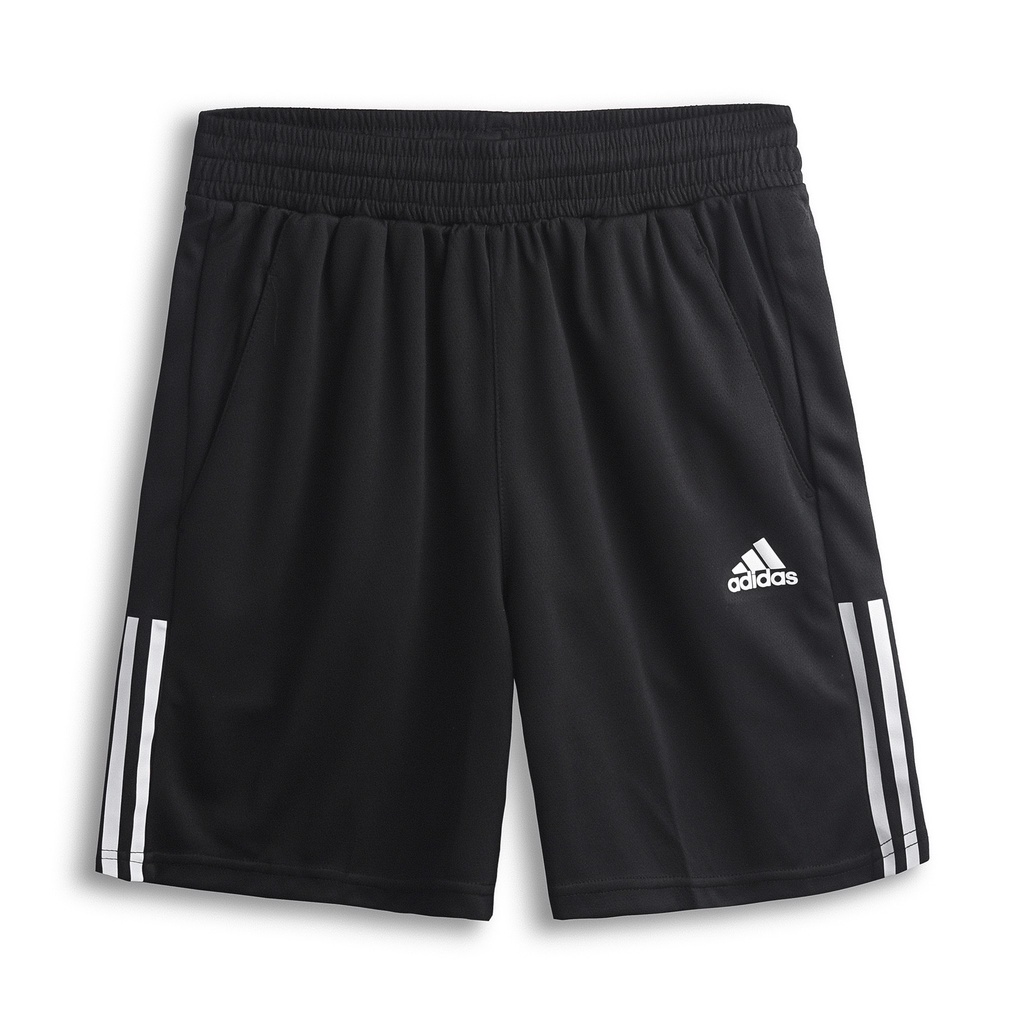 QUẦN SHORT THỂ THAO ADIDAS SỌC NGẮN 2 Màu dây rút vải thun 2 da hàng xuất xịn