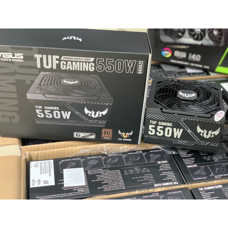 Nguồn máy tính Asus TUF 550B Gaming 550W 80Plus Brone