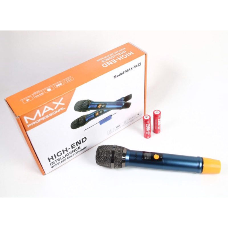 Micro kim loại không dây cao cấp Max 56