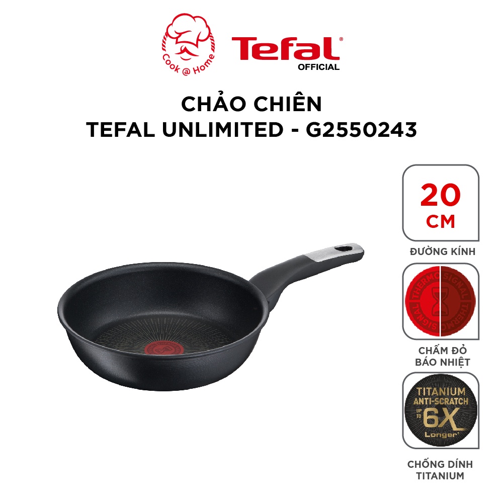 Chảo chiên Tefal Unlimited 20cm G2550243