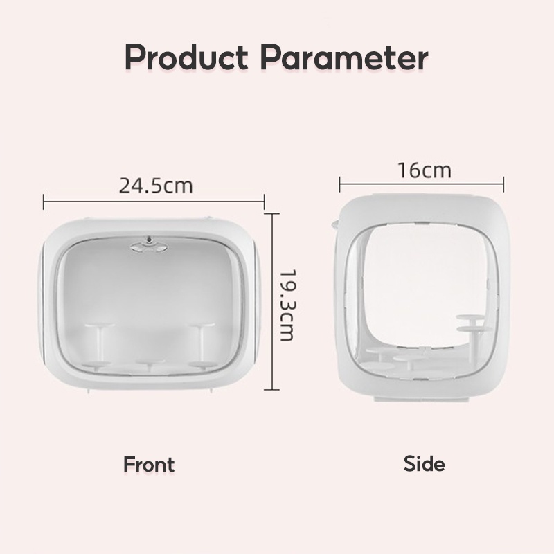 Hình con nhộng không gian Hộp màn hình Hộp màn hình Hộp trưng bày Hộp hiển thị acrylic Hộp hiển thị trong suốt Giá đỡ Genshin Tác động Klee Zhongli Popmart Molly 1WPN