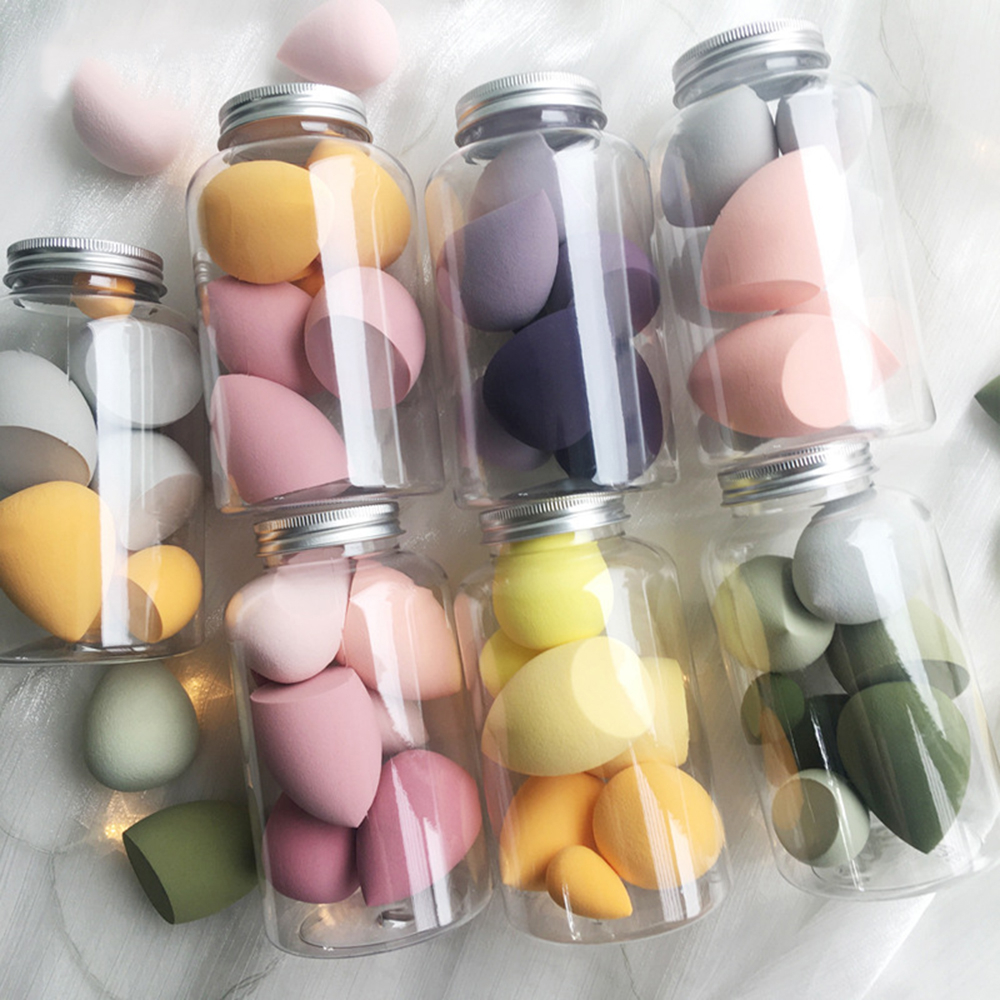 Bông Mút Trang Điểm Hình Giọt Nước Nhiều Màu