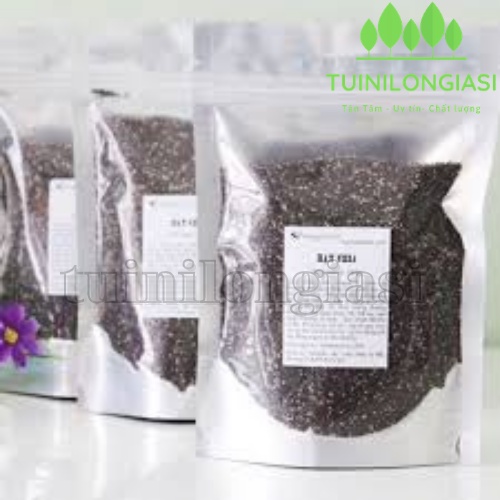 Túi zipper bạc đáy đứng (một trong - một bạc) [1kg]
