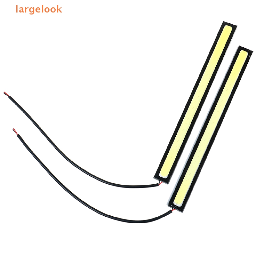 Bộ 2 Đèn led cob drl 12v Ánh Sáng Trắng Siêu Sáng Chống Thấm Nước Dành Cho Xe Hơi