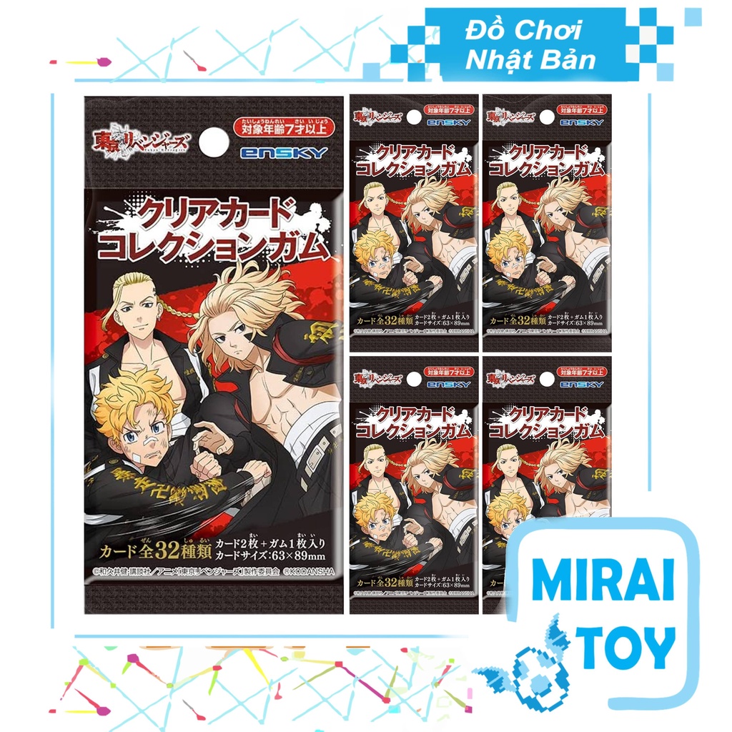 Thẻ bài sưu tập Clear Card Tokyo Revengers - Ensky
