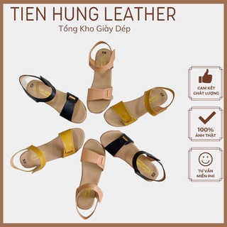 Xăng đan đế bằng quai ngang, dép sandal nữ TH0006