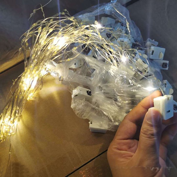 Dây đèn Led fairylight ,dây đèn đom đóm kèm sẵn pin