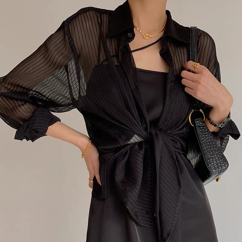 Áo Khoác Chống Nắng Dài Tay Thiết Kế Mới Thời Trang Mùa Hè Dành Cho Nữ | BigBuy360 - bigbuy360.vn