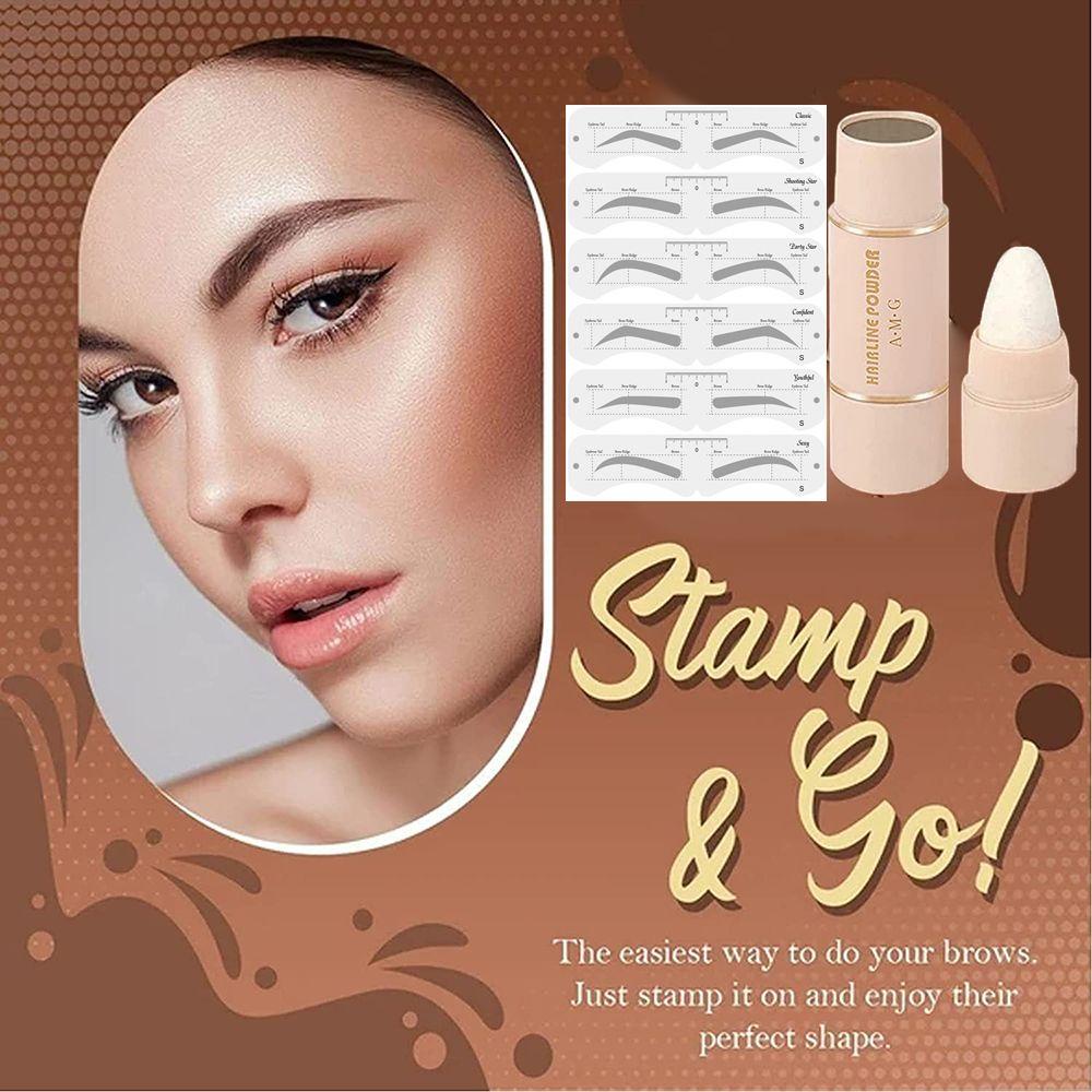 Bộ Dụng Cụ Tạo Hình Trang Điểm Lông Mày Tiện Dụng ​ Set 6 Cặp Khuôn Hỗ Trợ Vẽ Lông Mày Tái Sử Dụng Tiện Lợi