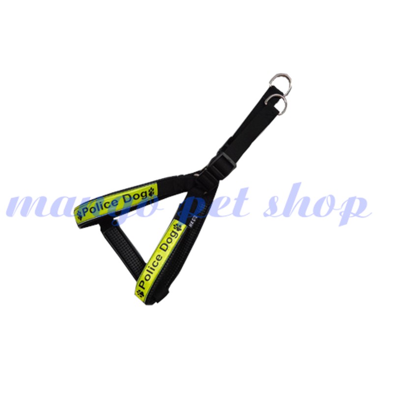 Dây dắt Yếm Police Dog 2.5cm