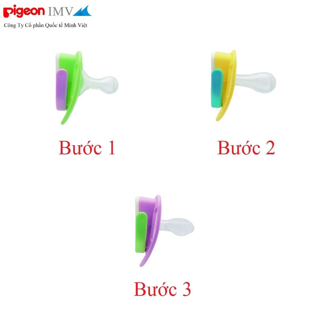 Ti ngậm, Ty giả Pigeon Mini Light cho bé Siêu Nhẹ, Siêu Mềm