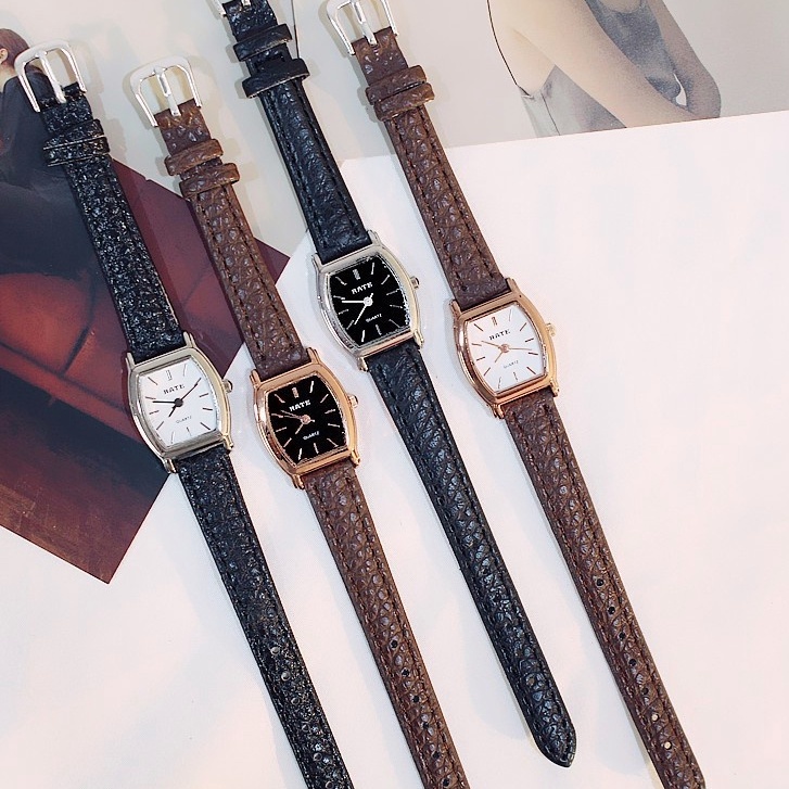 Đồng Hồ Nữ Dây Da Cao Cấp Chính Hãng RATE Mặt Vuông Đẹp Thanh Lịch Giá Rẻ | BigBuy360 - bigbuy360.vn