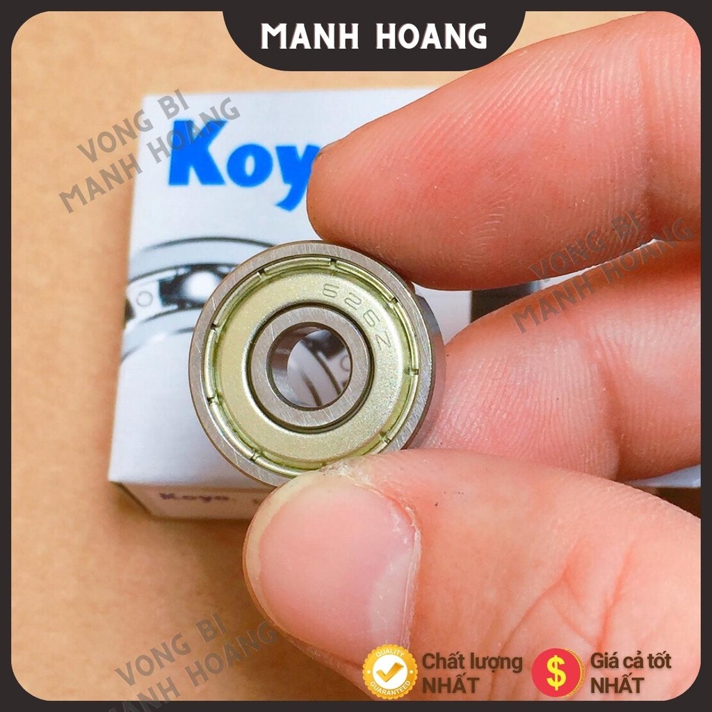 Vòng bi, bạc đạn 626 ZZCM KOYO, tiêu chuẩn quốc tế, chất lượng cao, bền bỉ - Vòng bi Mạnh Hoàng